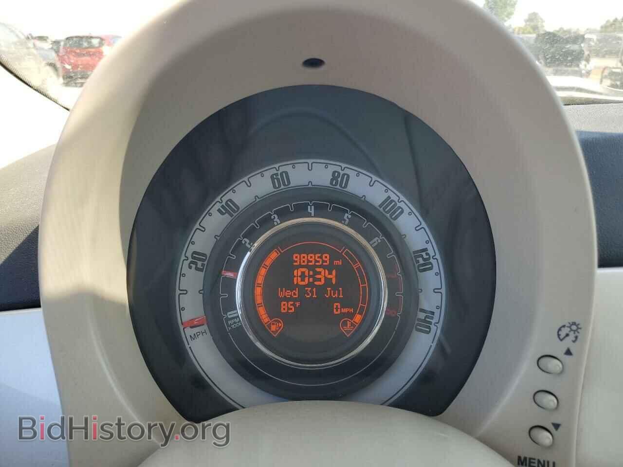 2013 FIAT 500 - VIN: 3C3CFFER1DT753796 - Фото 9