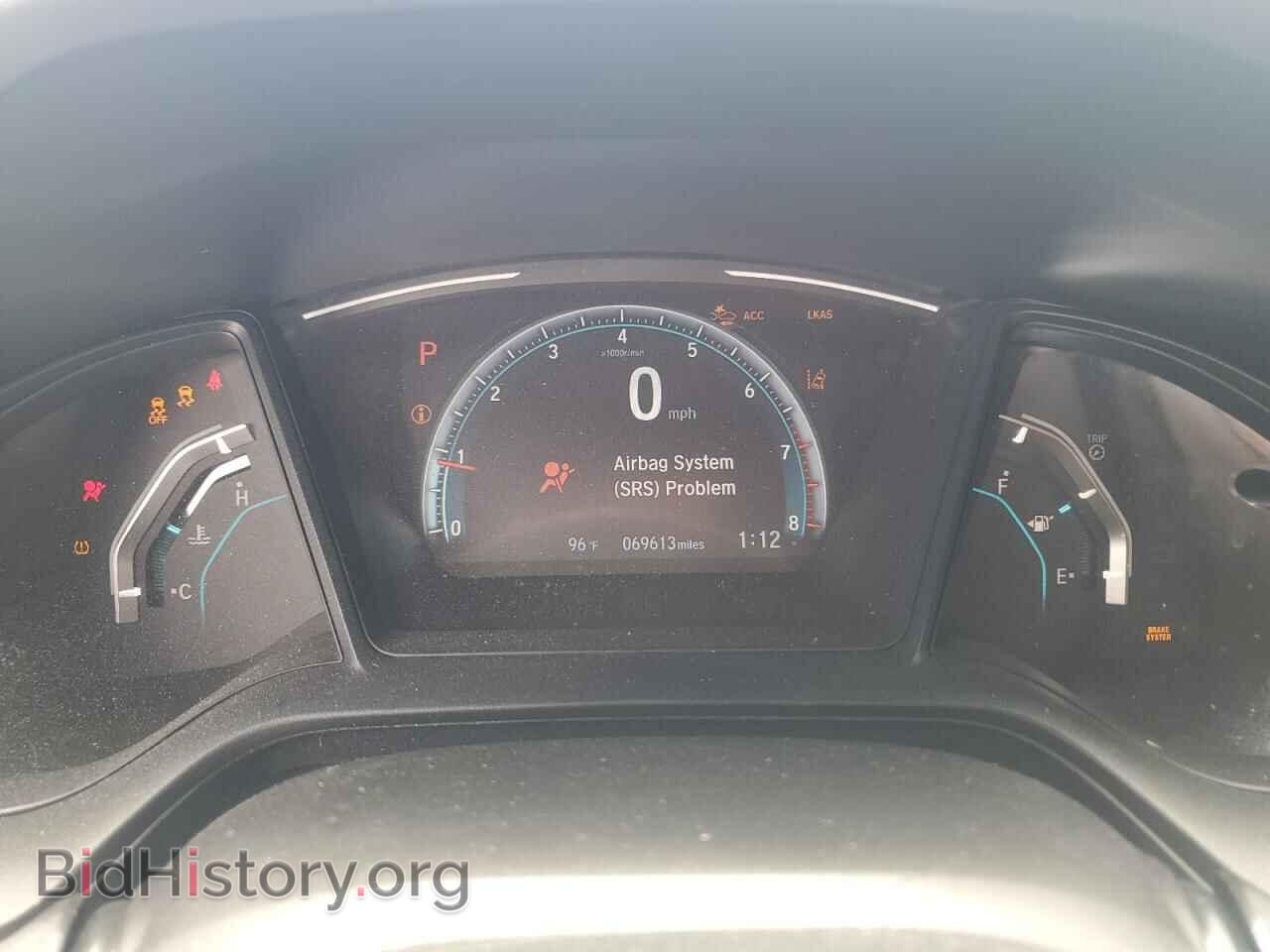 2019 HONDA CIVIC - VIN: 2HGFC4B68KH309645 - Фото 9