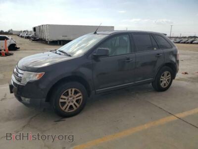 2007 Ford EDGE SEL, черный — VIN 2FMDK38CX7BA67446, Copart