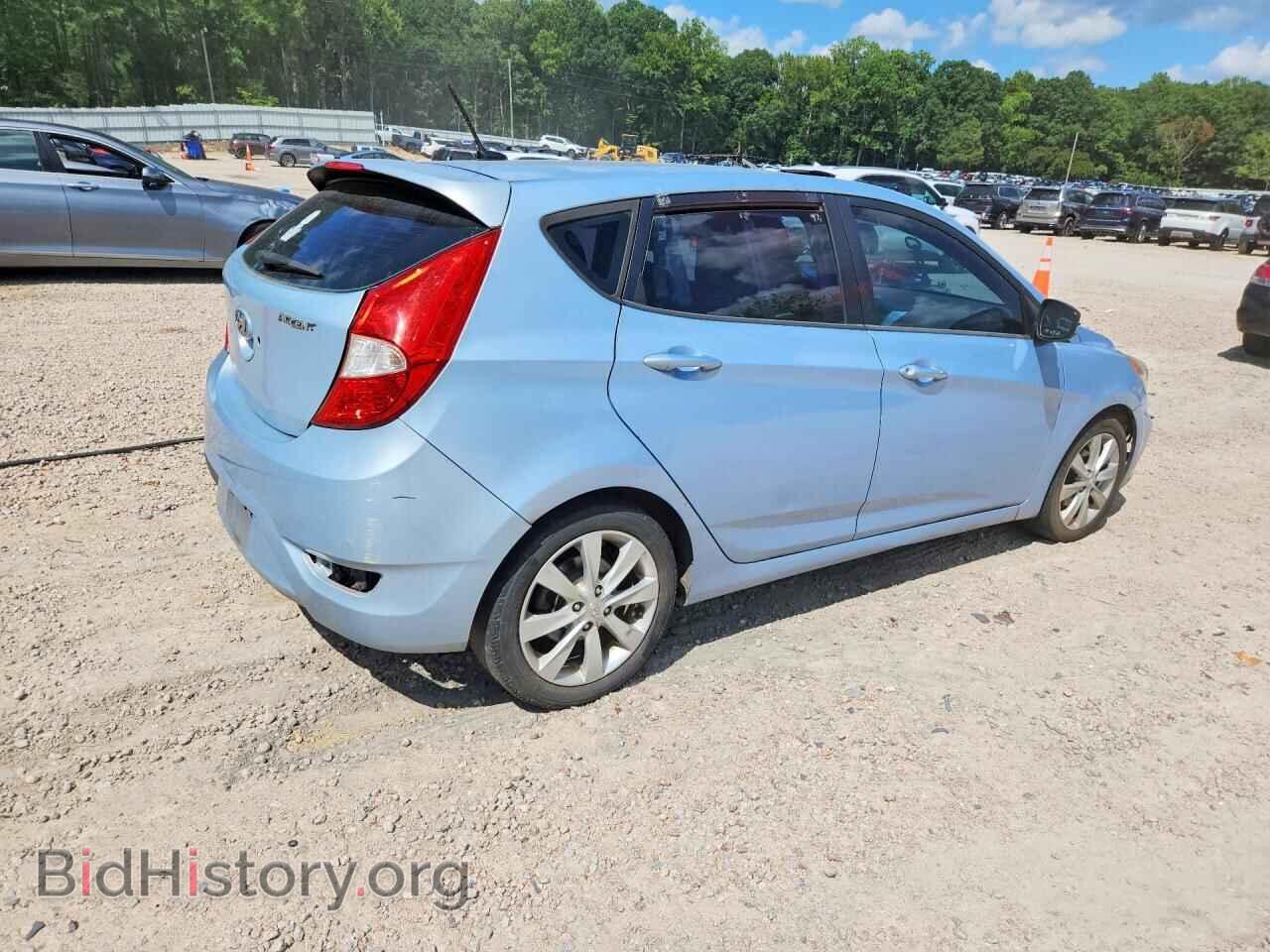 2012 HYUNDAI ACCENT - VIN: KMHCU5AE1CU020582 - Photo 3