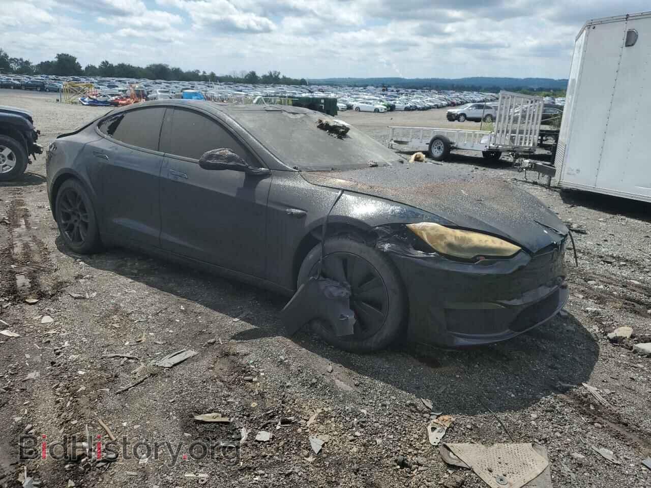 2022 TESLA MODEL S - VIN: 5YJSA1E61NF459734 - Фото 4