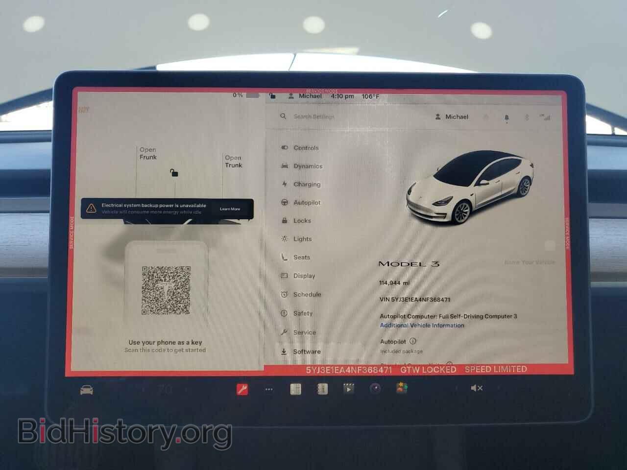 2022 TESLA MODEL 3 - VIN: 5YJ3E1EA4NF368471 - Фото 9