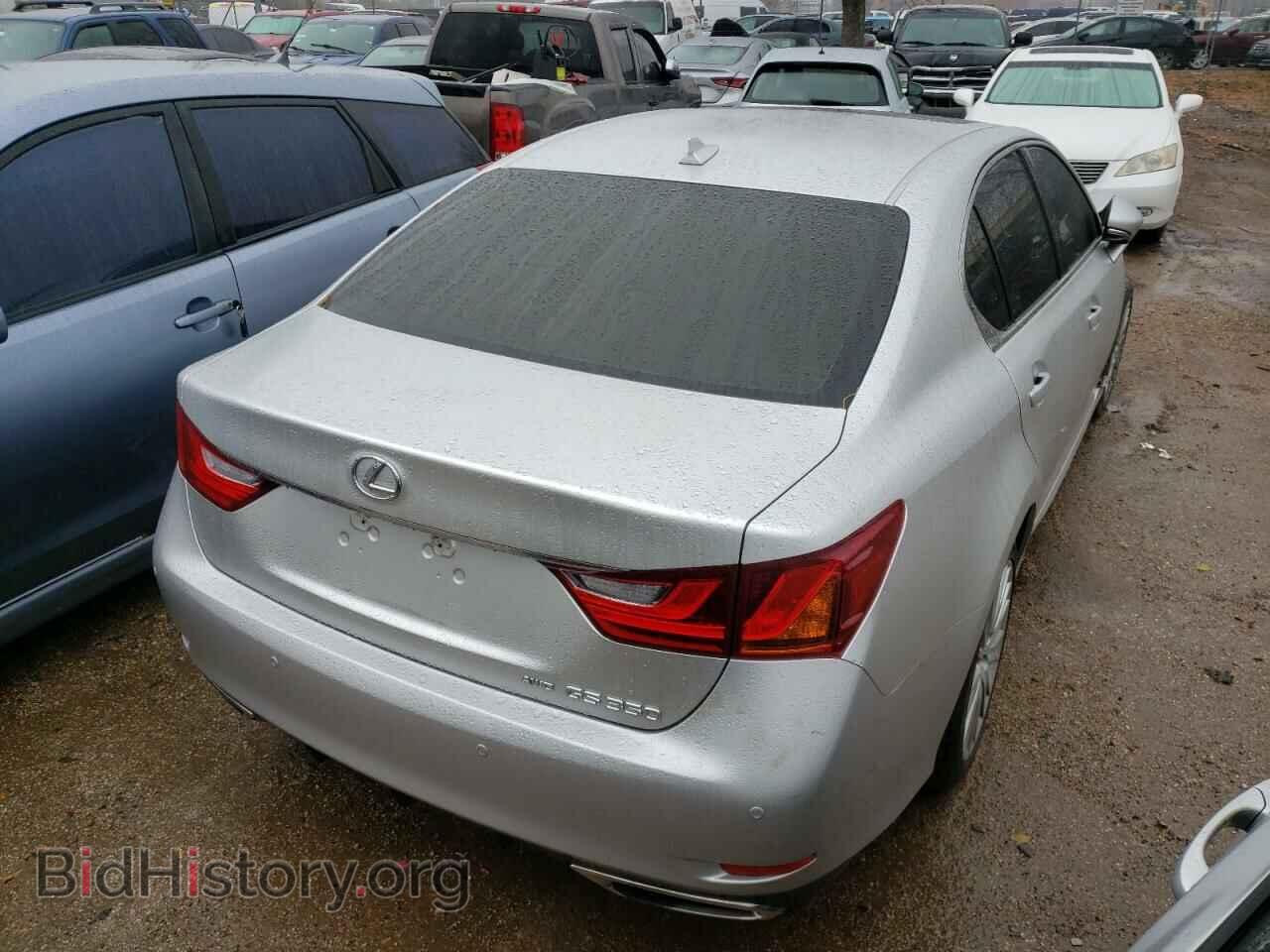 2013 LEXUS GS350 - VIN: JTHCE1BL3D5005728 - Фото 4