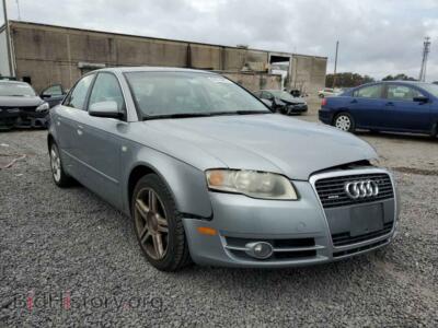 2007 Audi A4 A4 2.0T QU, серебристый — VIN WAUDF78E67A066756, Copart