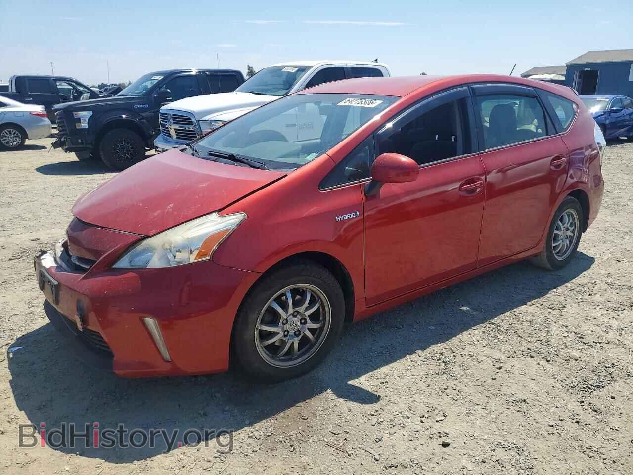 Фотография JTDZN3EU6EJ000687 - TOYOTA PRIUS 2014