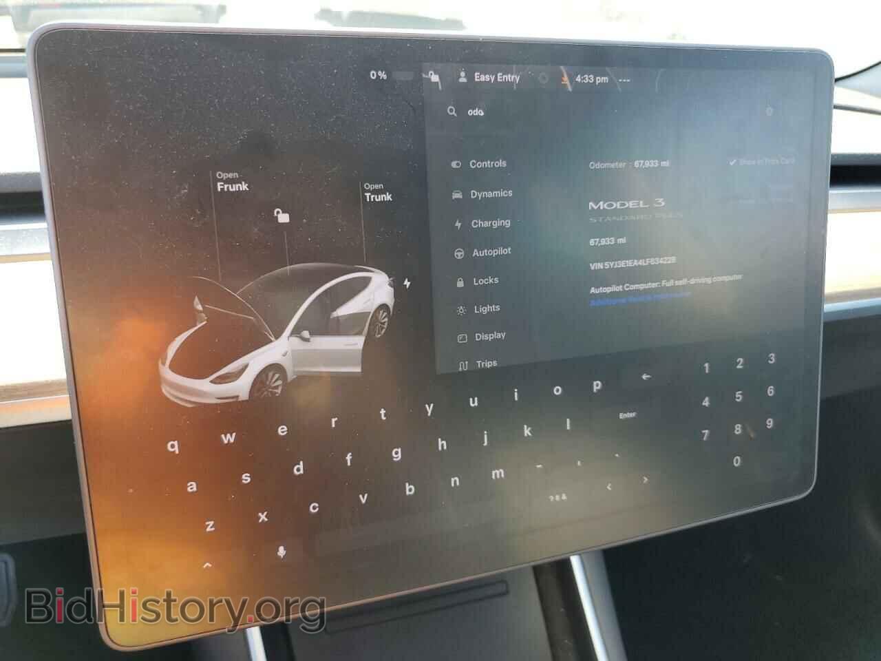 2020 TESLA MODEL 3 - VIN: 5YJ3E1EA4LF634228 - Фото 9