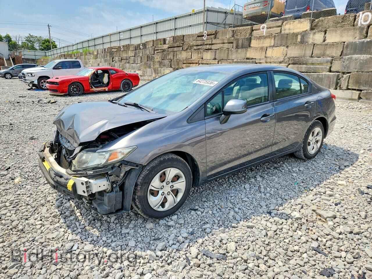 Фотография 19XFB2F52DE041455 - HONDA CIVIC 2013