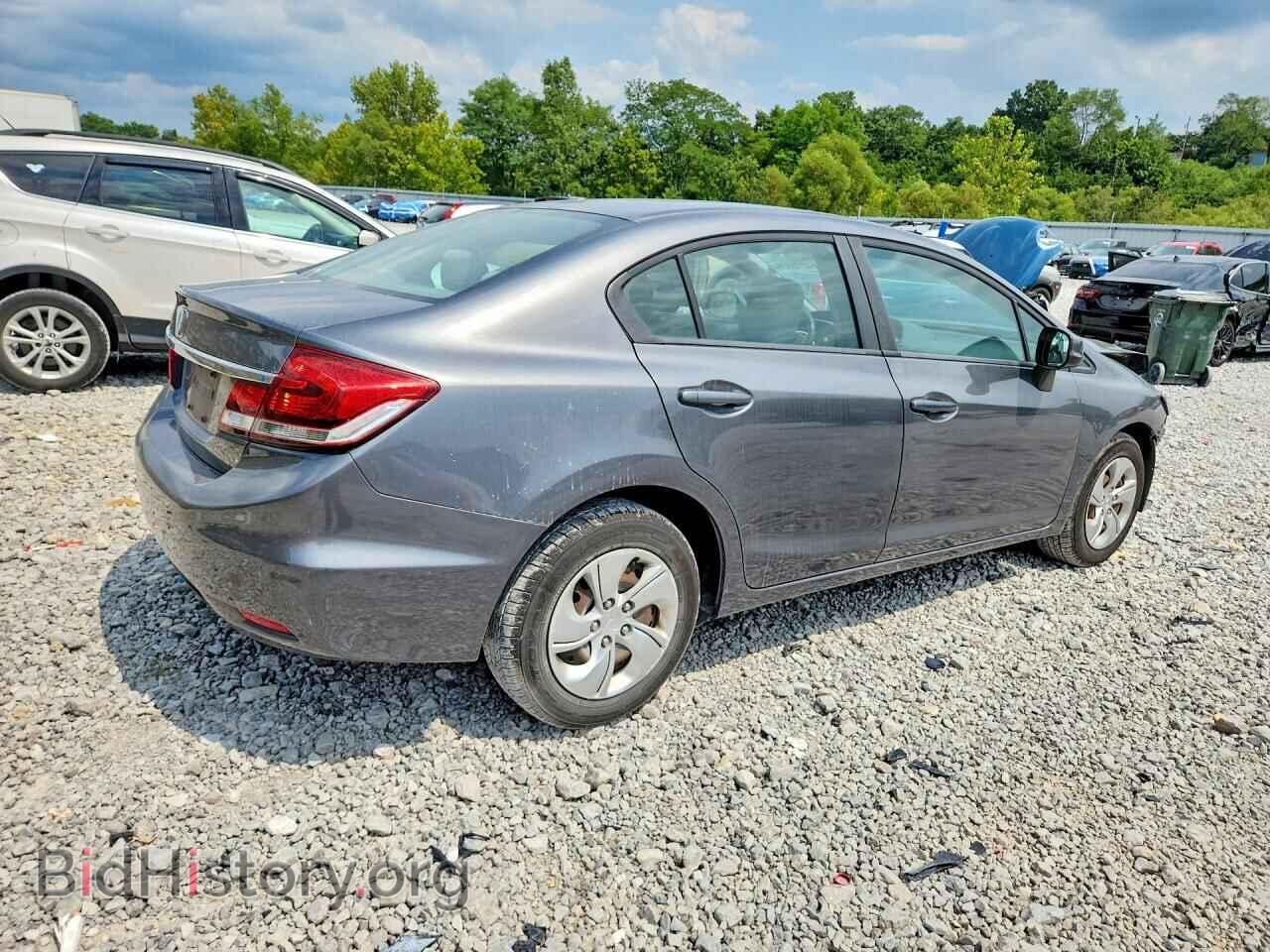 2013 HONDA CIVIC - VIN: 19XFB2F52DE041455 - Фото 3
