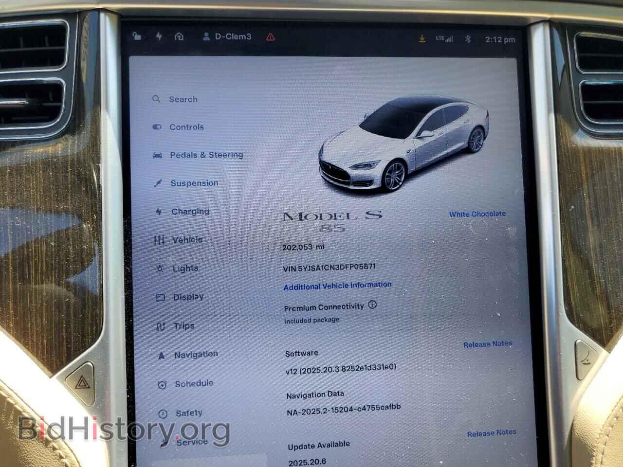 2013 TESLA MODEL S - VIN: 5YJSA1CN3DFP05871 - Photo 9