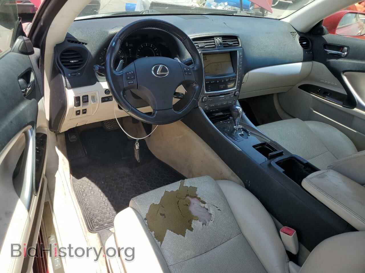 2010 LEXUS IS - VIN: JTHFE2C20A2501494 - Фото 8