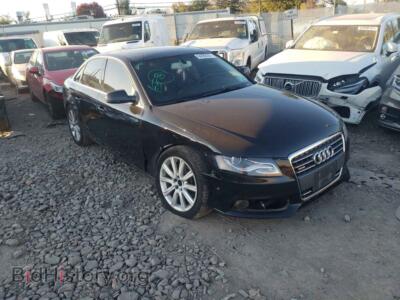 2011 Audi A4 A4 Premium, черный — VIN WAUFFAFL6BN048461, Copart