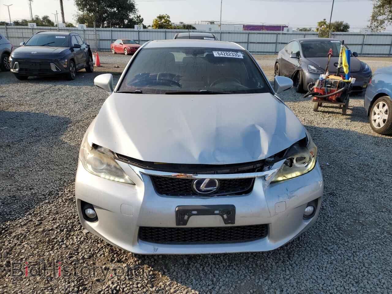 2012 LEXUS CT 200 - VIN: JTHKD5BH9C2121341 - Фото 5