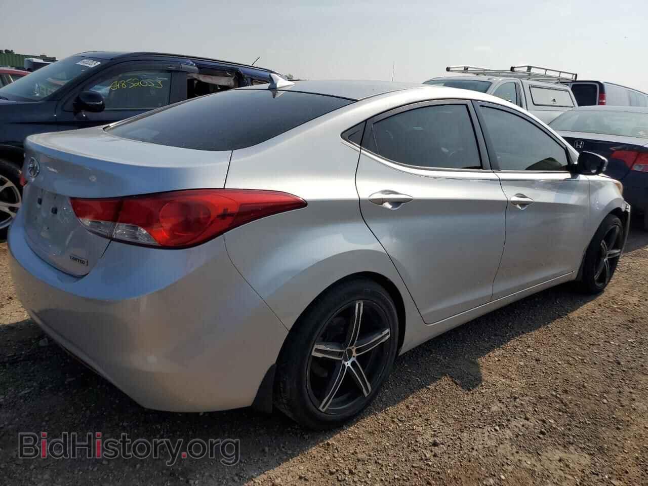 2013 HYUNDAI ELANTRA - VIN: KMHDH4AE4DU490898 - Фото 3