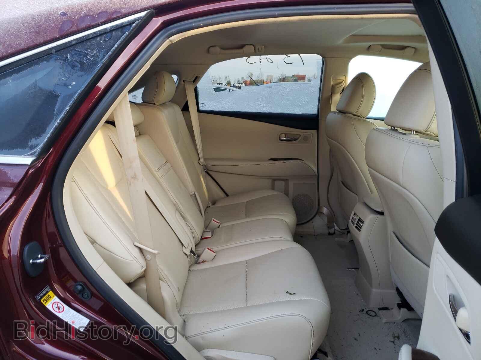 2013 LEXUS RX350 - VIN: 2T2BK1BA6DC206431 - Фото 6