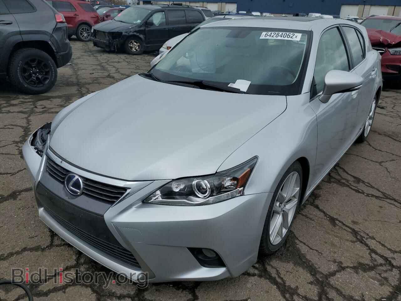 2014 LEXUS CT 200 - VIN: JTHKD5BH7E2190693 - Фото 2