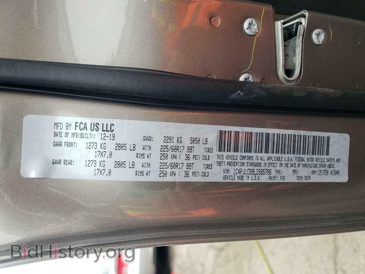2020 JEEP CHEROKEE - VIN: 1C4PJLCB9LD585796 - Фото 10