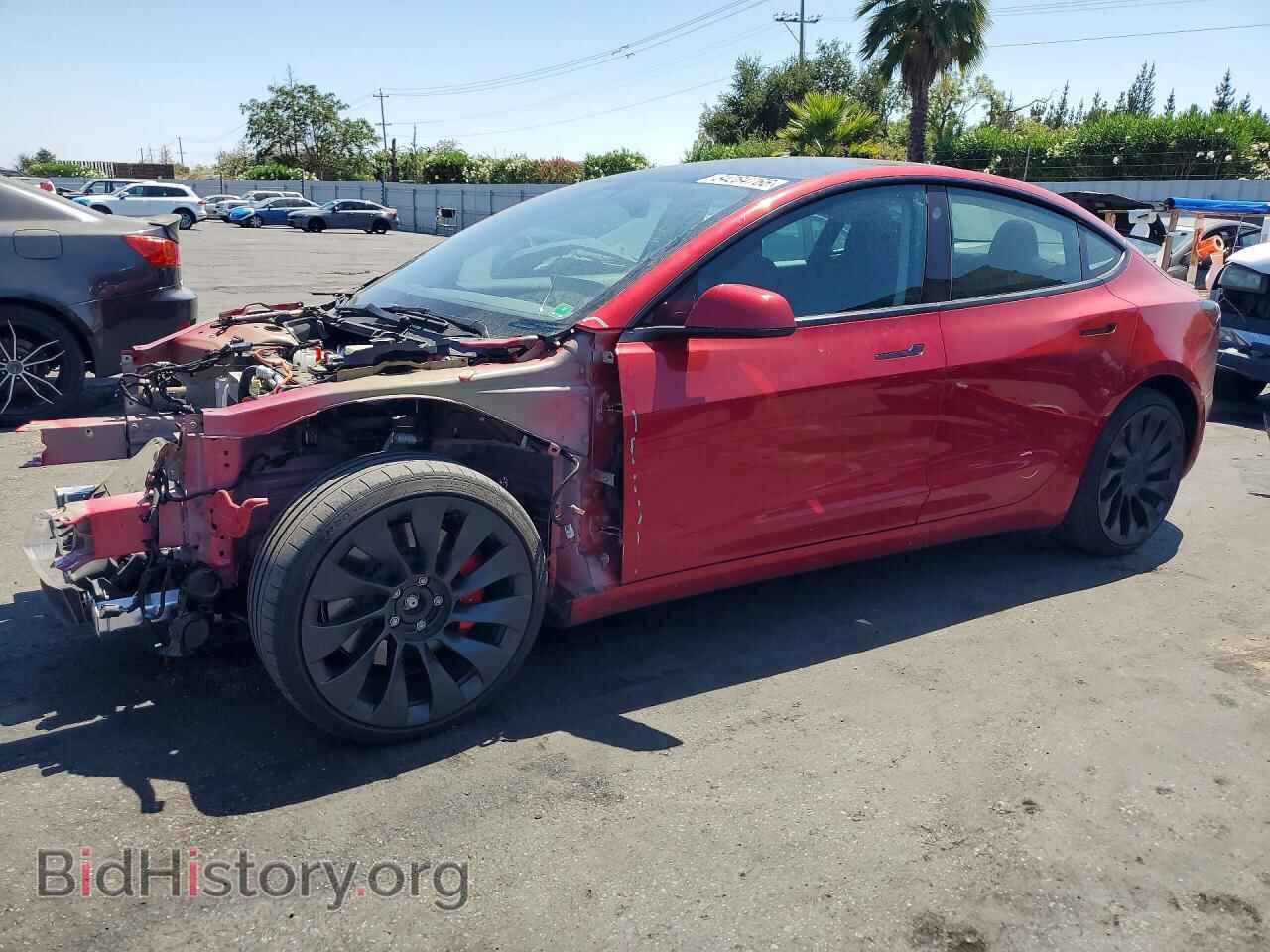 Фотография 5YJ3E1EC3PF617539 - TESLA MODEL 3 2023