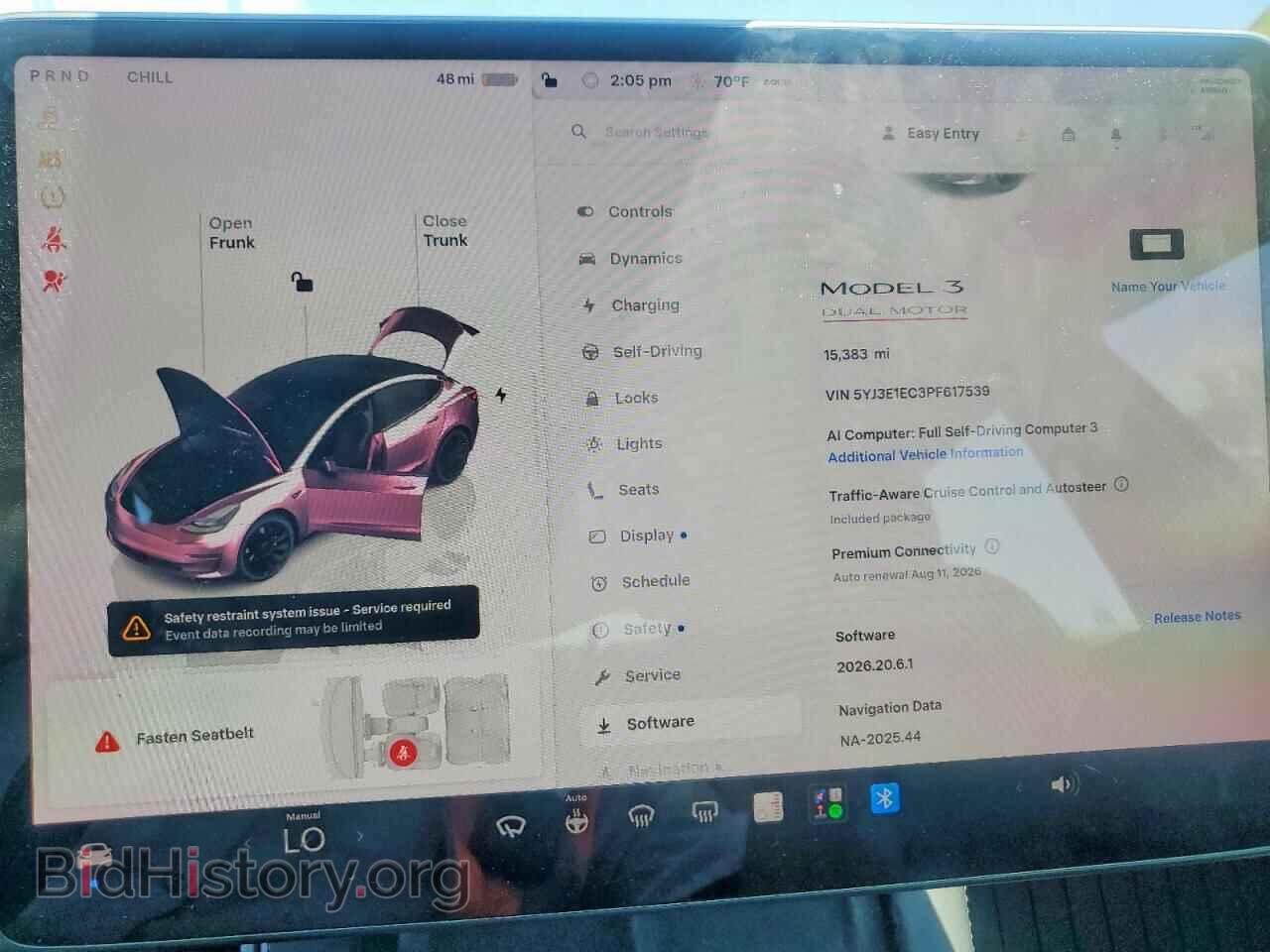 2023 TESLA MODEL 3 - VIN: 5YJ3E1EC3PF617539 - Фото 9