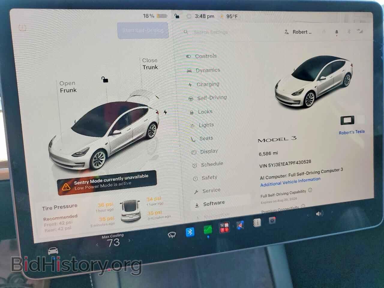 2023 TESLA MODEL 3 - VIN: 5YJ3E1EA7PF430528 - Photo 9