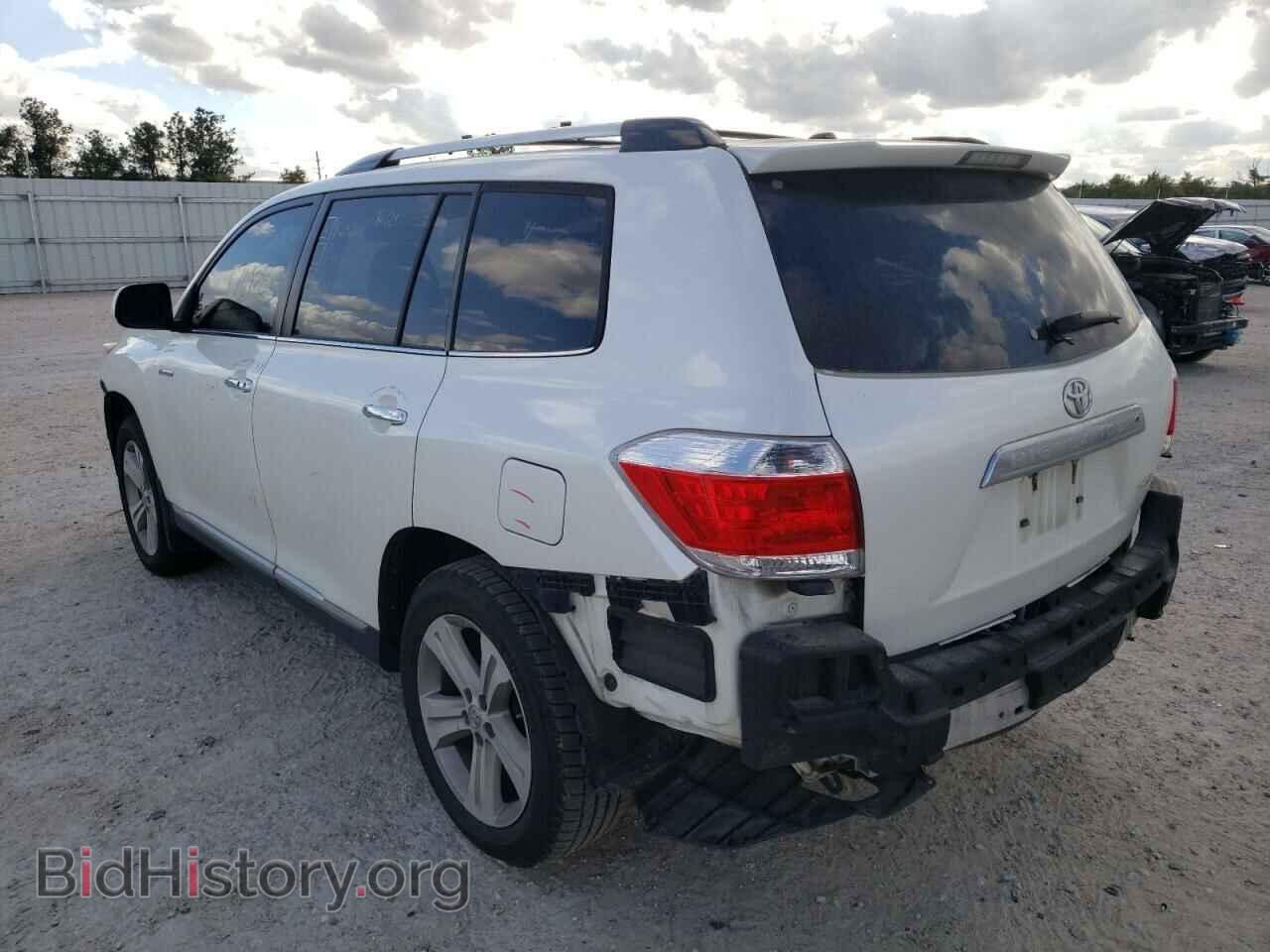 2012 TOYOTA HIGHLANDER - VIN: 5TDDK3EH8CS168823 - Фото 3