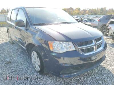 2015 Dodge CARAVAN Grand Cara, blue — VIN 2C4RDGBG9FR683345, Copart