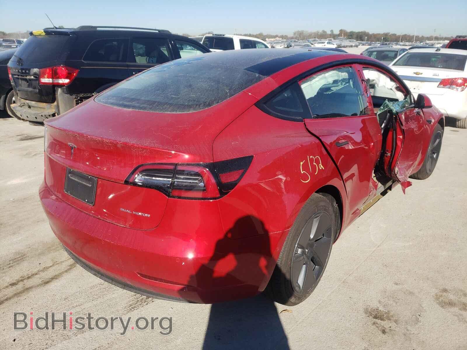 2021 TESLA MODEL 3 - VIN: 5YJ3E1EB4MF858917 - Photo 4