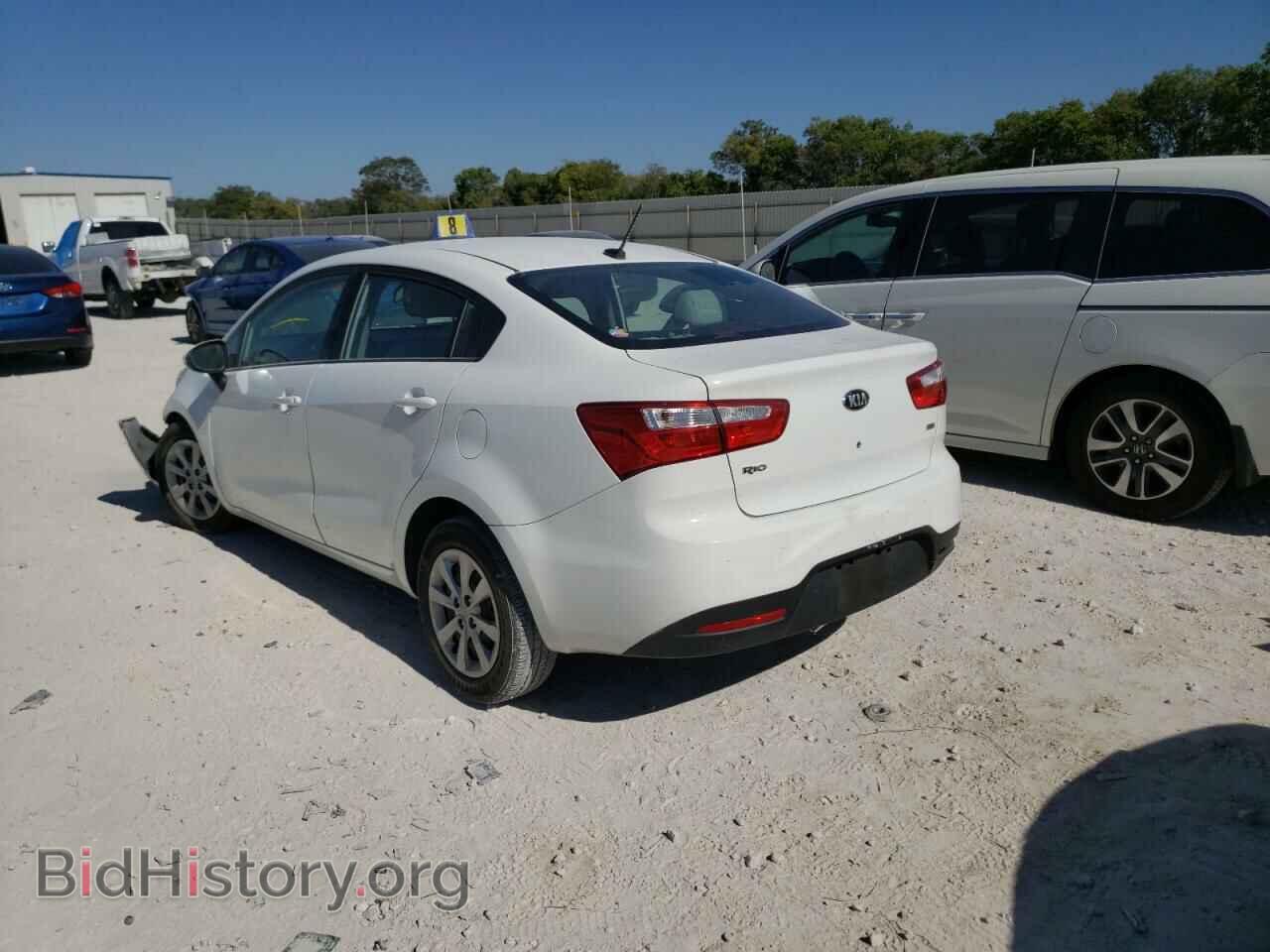 2013 KIA RIO - VIN: KNADM4A35D6308173 - Фото 3