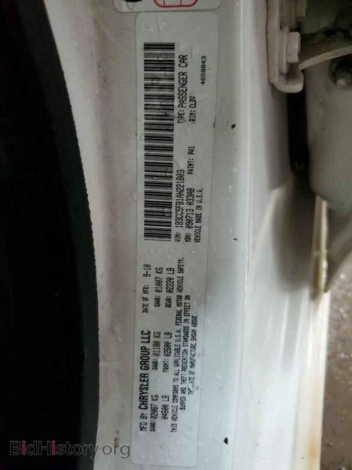 2010 DODGE AVENGER - VIN: 1B3CC5FB1AN221803 - Фото 12