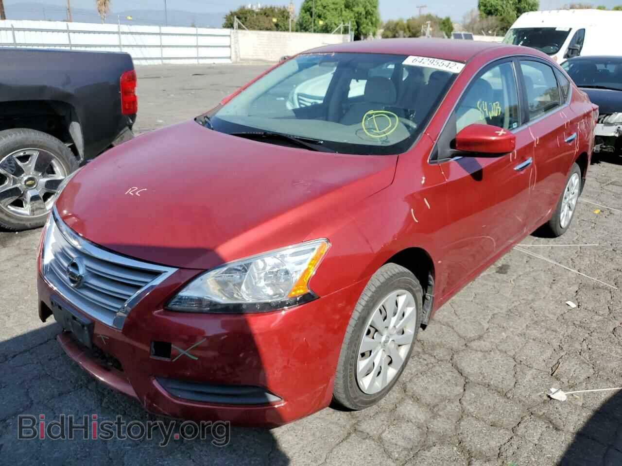 2014 NISSAN SENTRA - VIN: 3N1AB7AP1EY288968 - Фото 2