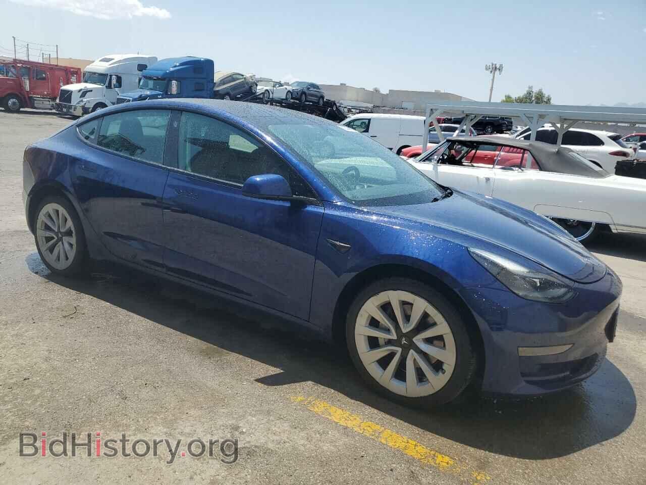 2022 TESLA MODEL 3 - VIN: 5YJ3E1EA9NF370460 - Фото 4