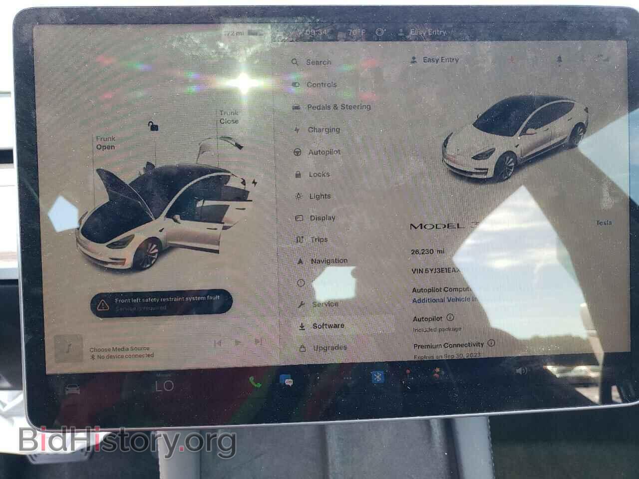 2022 TESLA MODEL 3 - VIN: 5YJ3E1EAXNF371696 - Photo 9