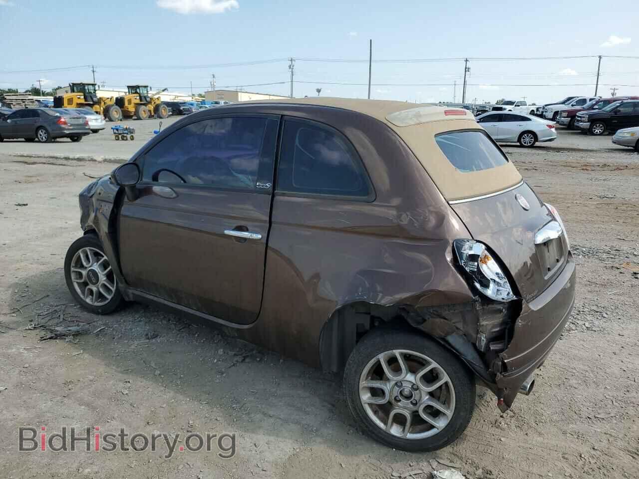 2012 FIAT 500 - VIN: 3C3CFFDR0CT352000 - Фото 2