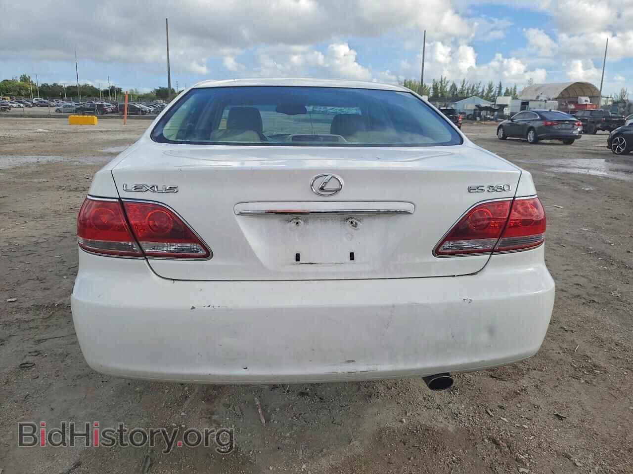 2005 LEXUS ES330 - VIN: JTHBA30G055111841 - Фото 6