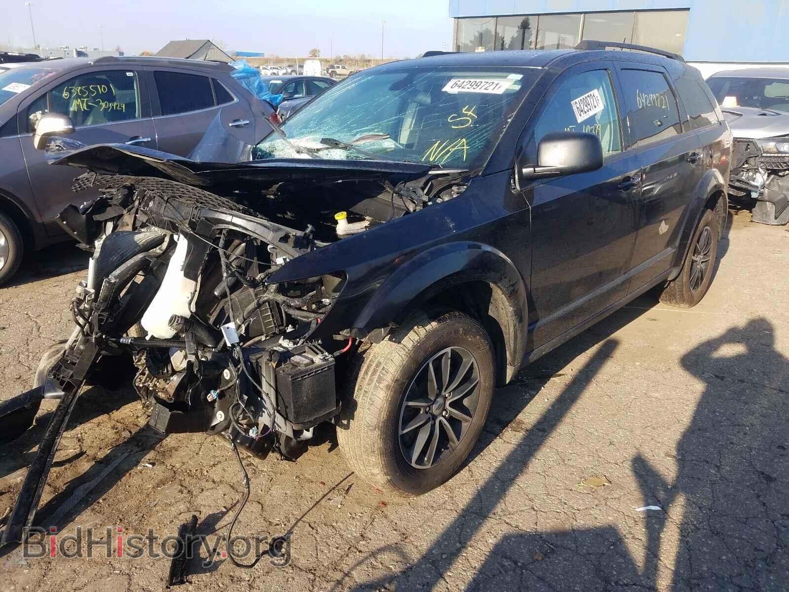 2018 DODGE JOURNEY - VIN: 3C4PDCAB7JT295171 - Фото 2