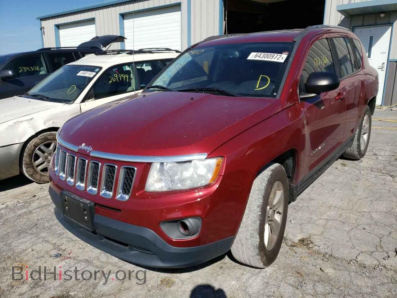 2013 JEEP COMPASS - VIN: 1C4NJDEB8DD164258 - Фото 2