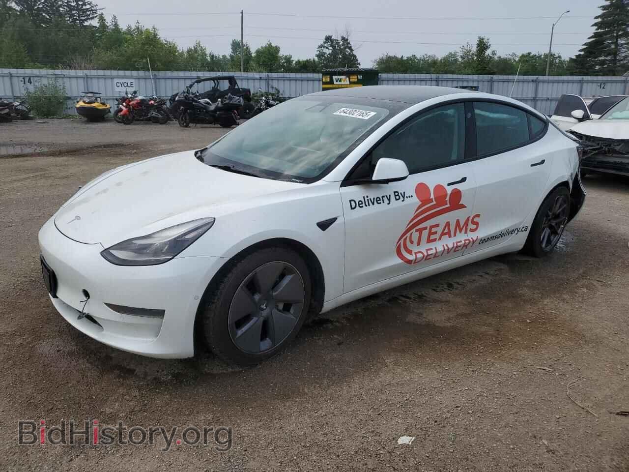 Photo 5YJ3E1EAXMF918528 - TESLA MODEL 3 2021