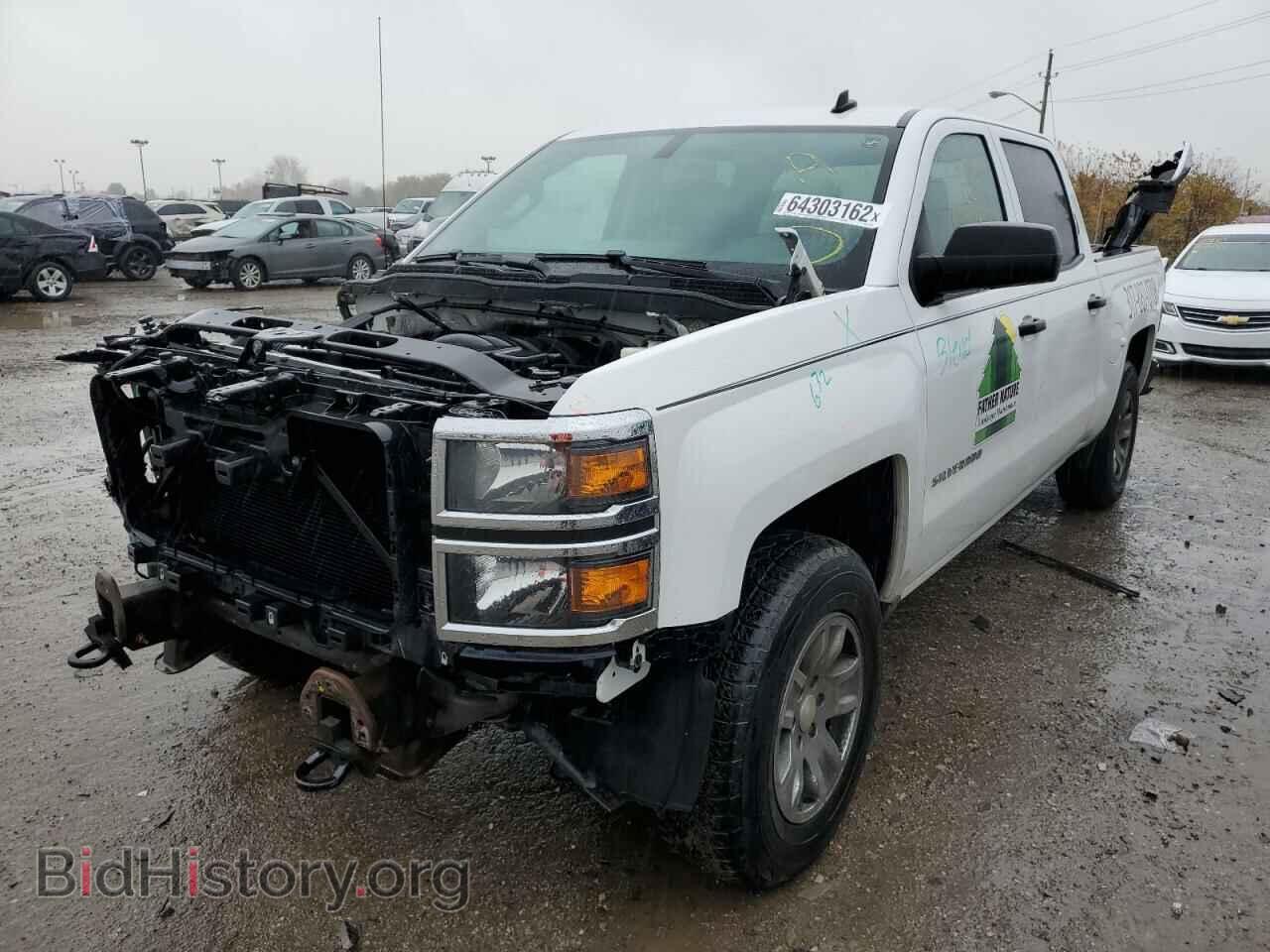 2014 CHEVROLET SILVERADO - VIN: 3GCUKREC2EG147166 - Фото 2