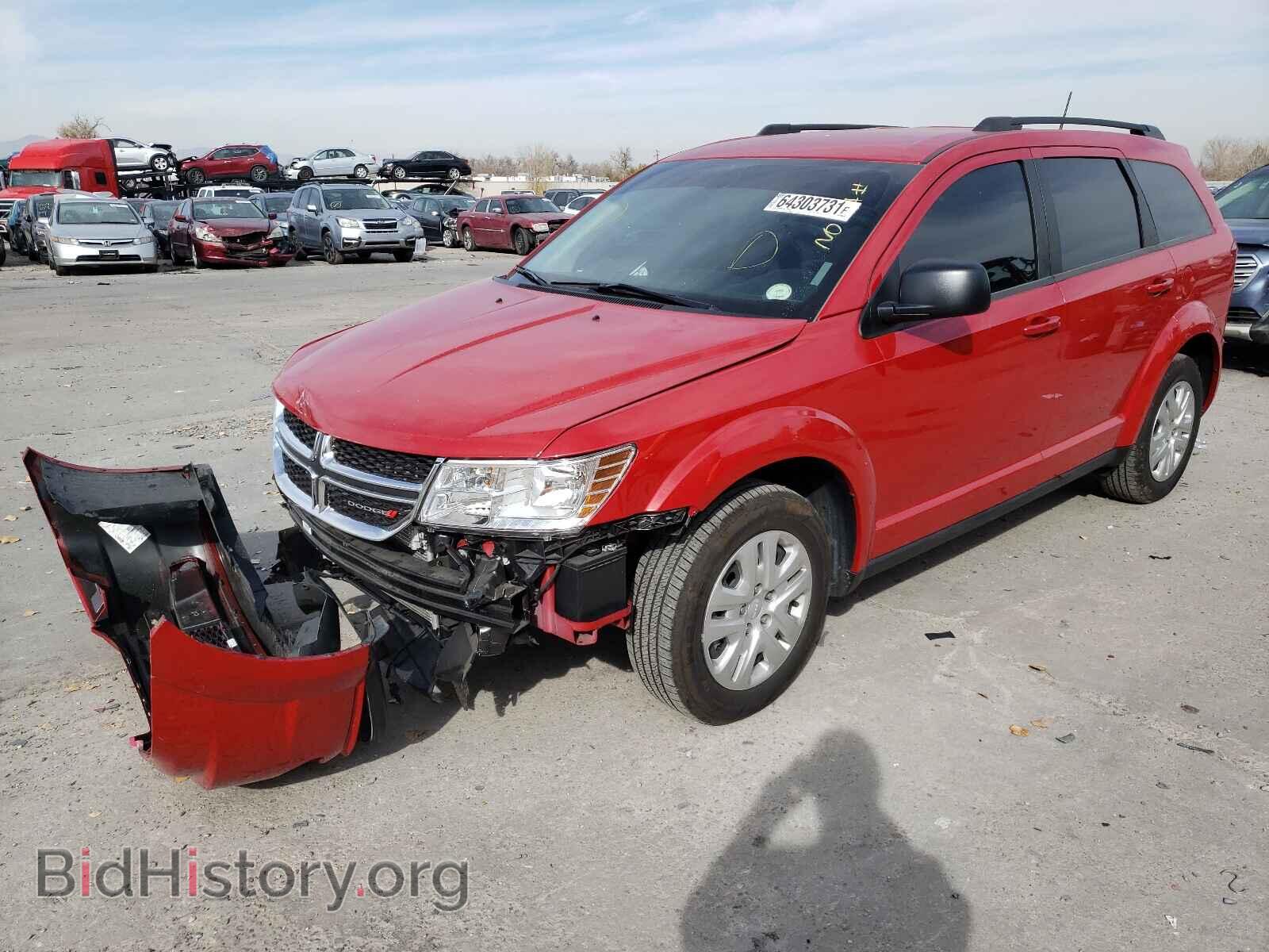 2020 DODGE JOURNEY - VIN: 3C4PDCAB1LT278403 - Фото 2