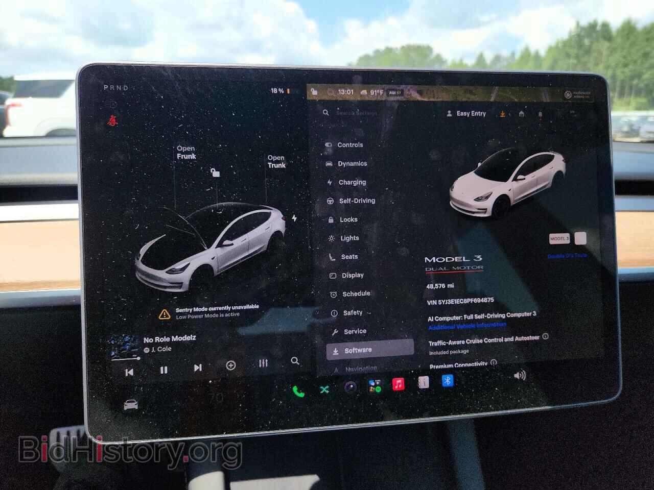 2023 TESLA MODEL 3 - VIN: 5YJ3E1EC8PF694875 - Фото 9