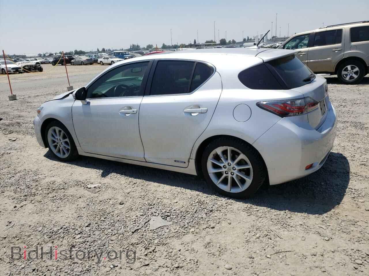 2012 LEXUS CT 200 - VIN: JTHKD5BH8C2095881 - Фото 2