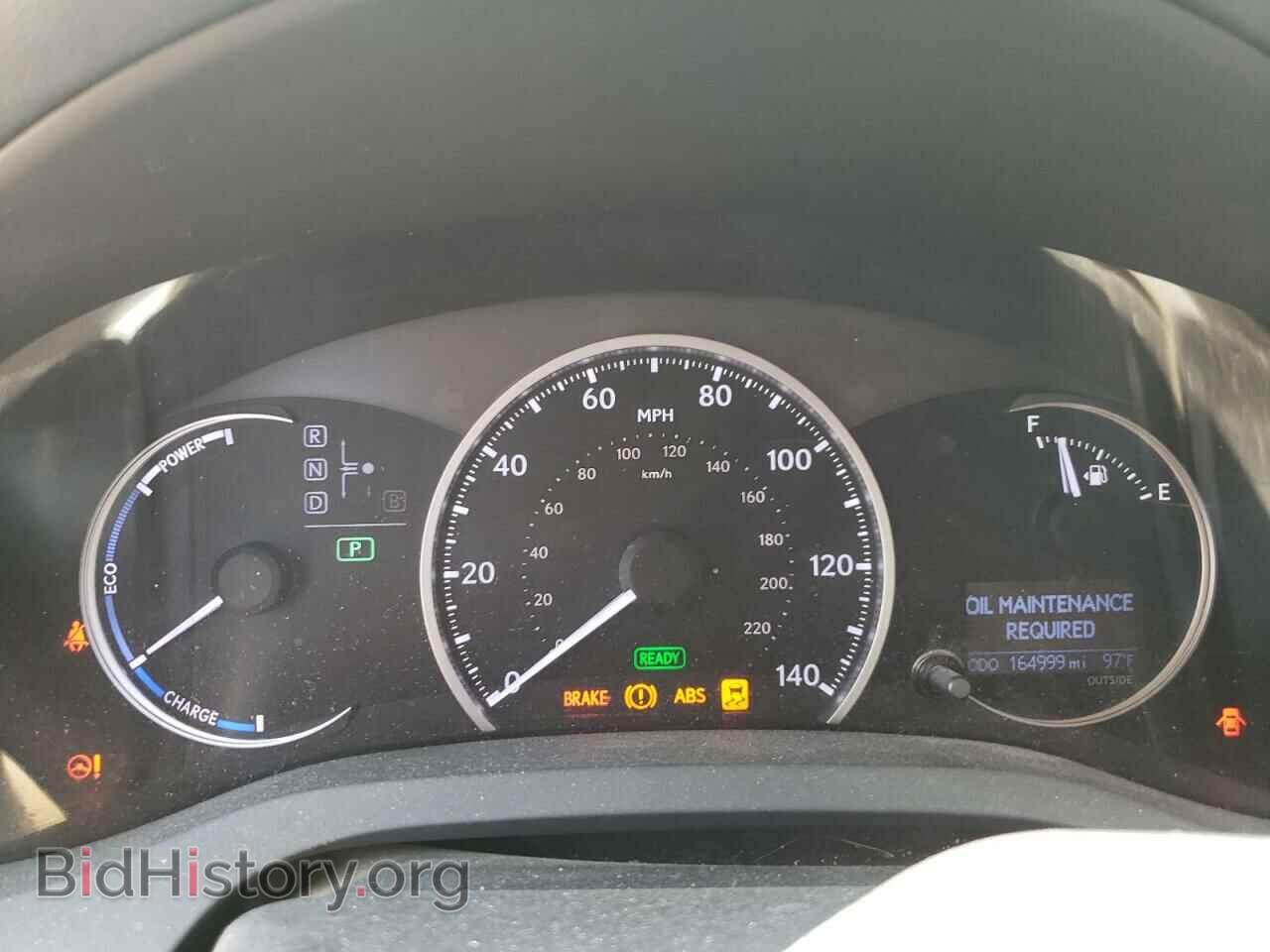 2012 LEXUS CT 200 - VIN: JTHKD5BH8C2095881 - Фото 9