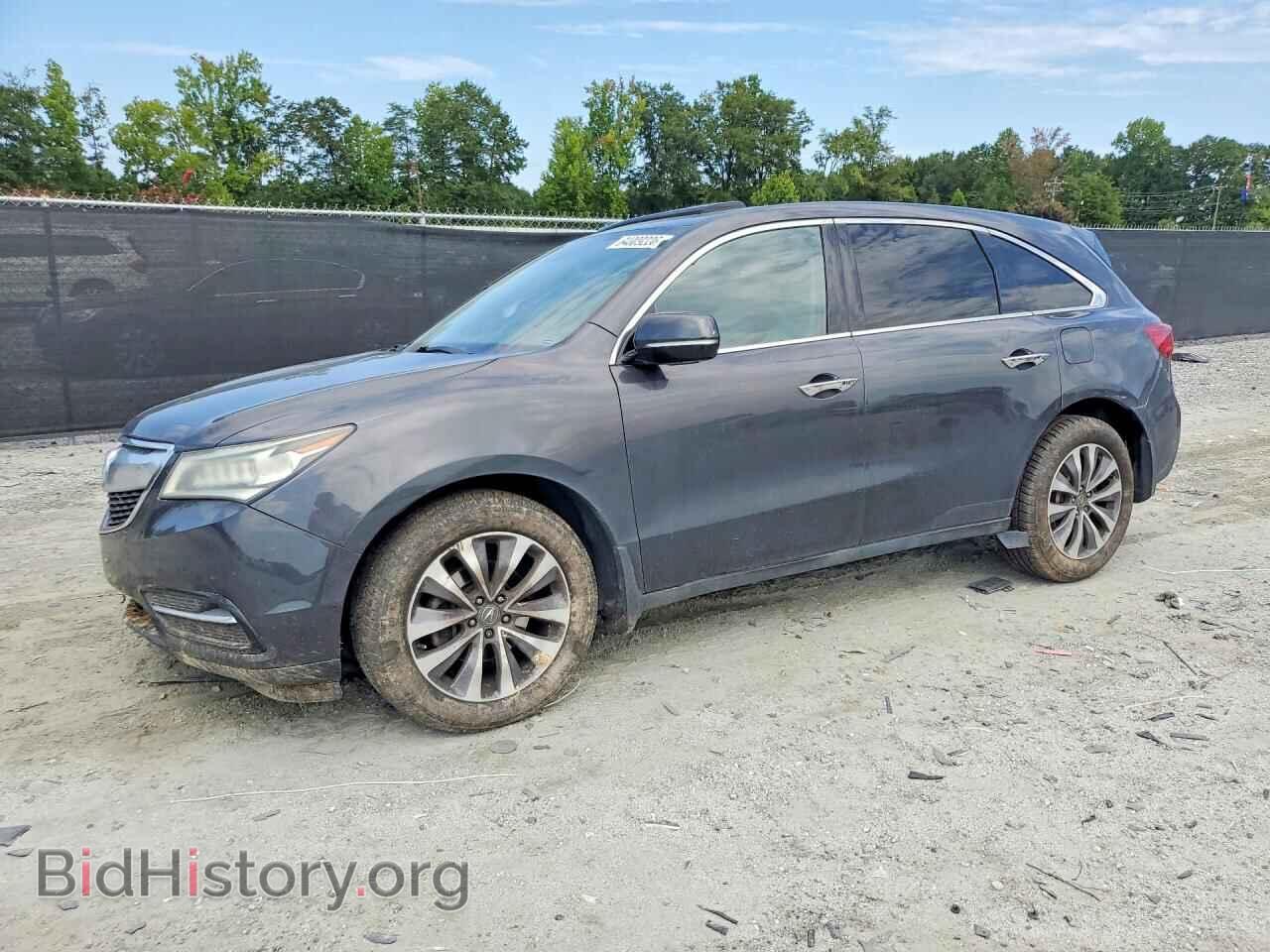 Photo 5FRYD3H60EB019608 - ACURA MDX 2014