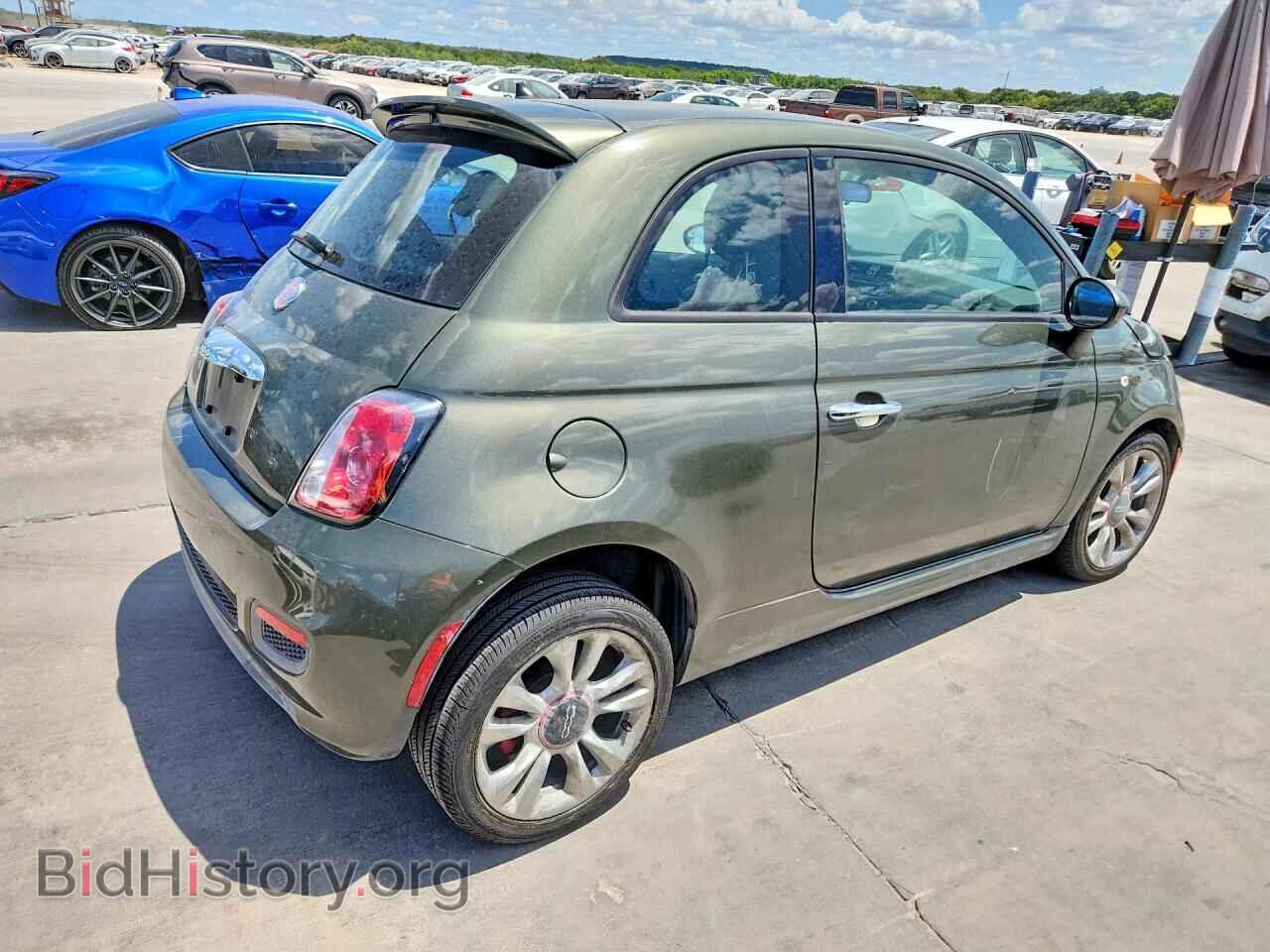 2015 FIAT 500 - VIN: 3C3CFFBR6FT648212 - Фото 3