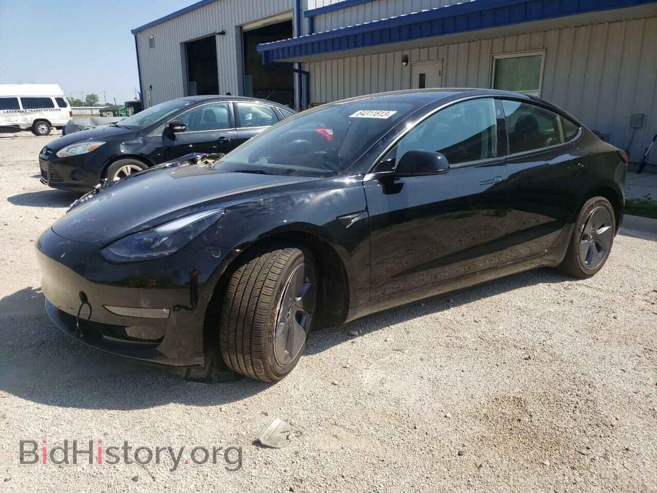 Photo 5YJ3E1EB2NF313512 - TESLA MODEL 3 2022