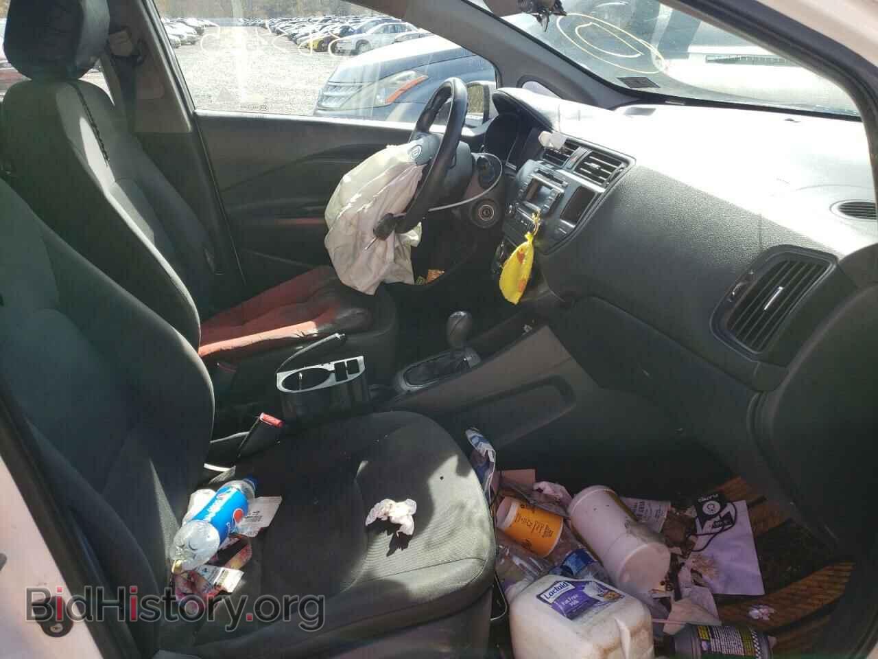 2012 KIA RIO - VIN: KNADM5A37C6039050 - Фото 5