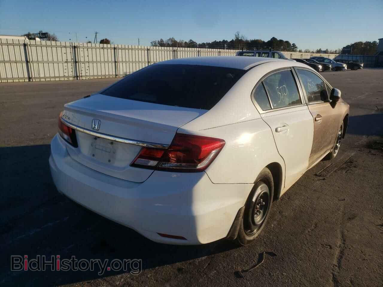 2014 HONDA CIVIC - VIN: 2HGFB2F52EH528713 - Фото 4