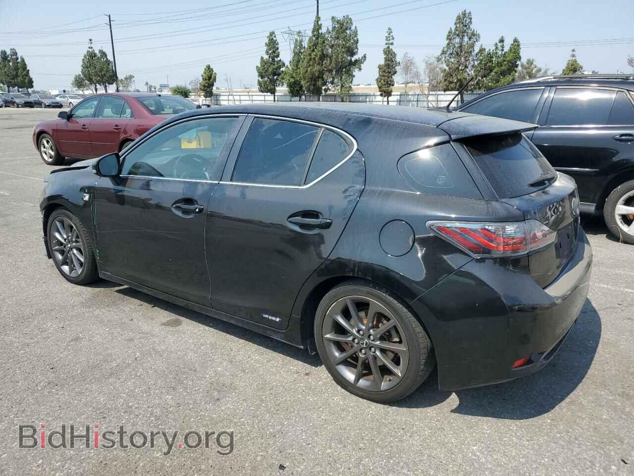 2012 LEXUS CT 200 - VIN: JTHKD5BH7C2116168 - Фото 2