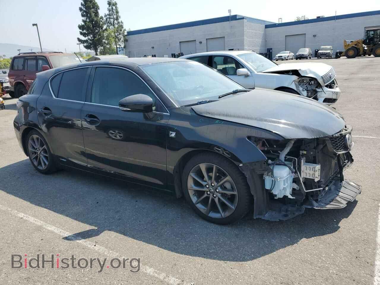 2012 LEXUS CT 200 - VIN: JTHKD5BH7C2116168 - Фото 4