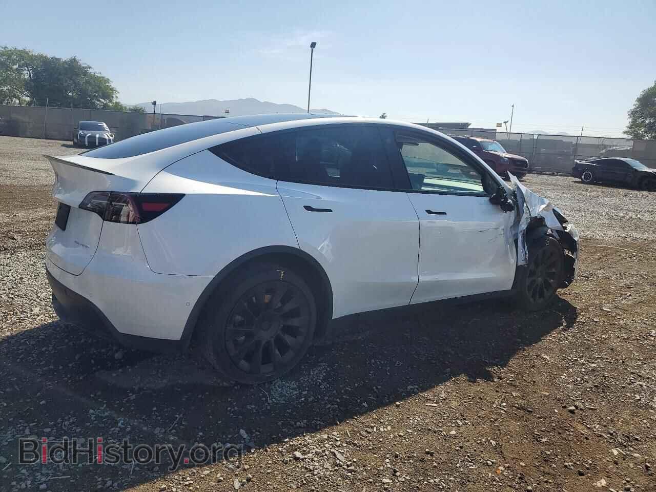 2021 TESLA MODEL Y - VIN: 5YJYGDEE9MF159097 - Фото 3