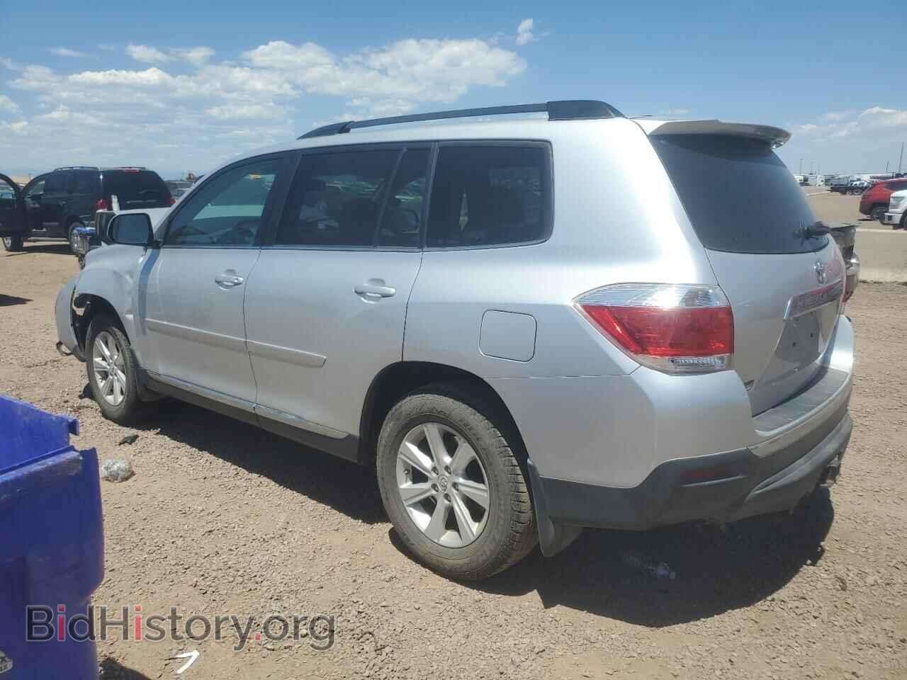 2012 TOYOTA HIGHLANDER - VIN: 5TDBK3EH4CS160841 - Фото 2